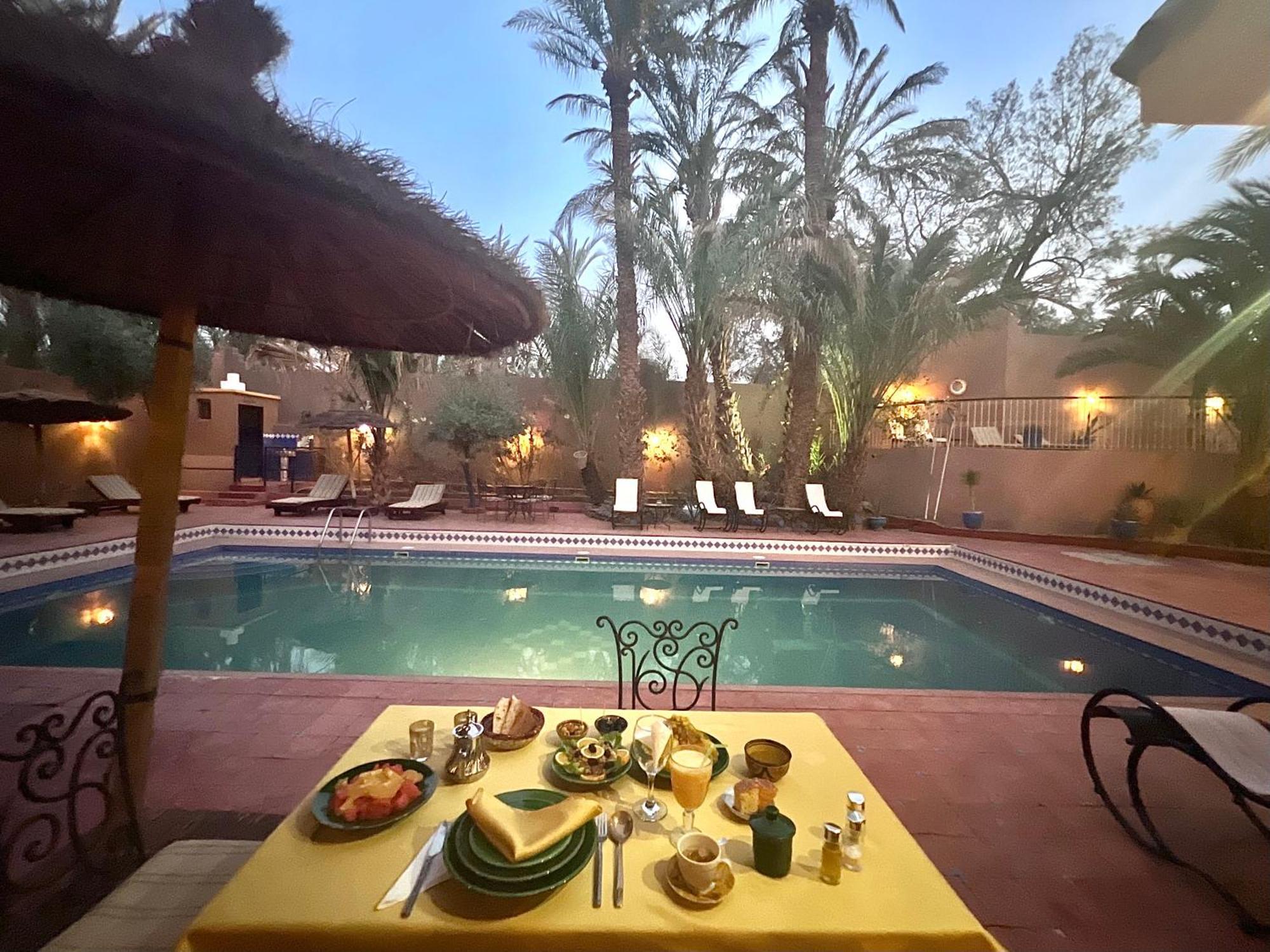 Riad Le Petit Jardin Zagora Esterno foto