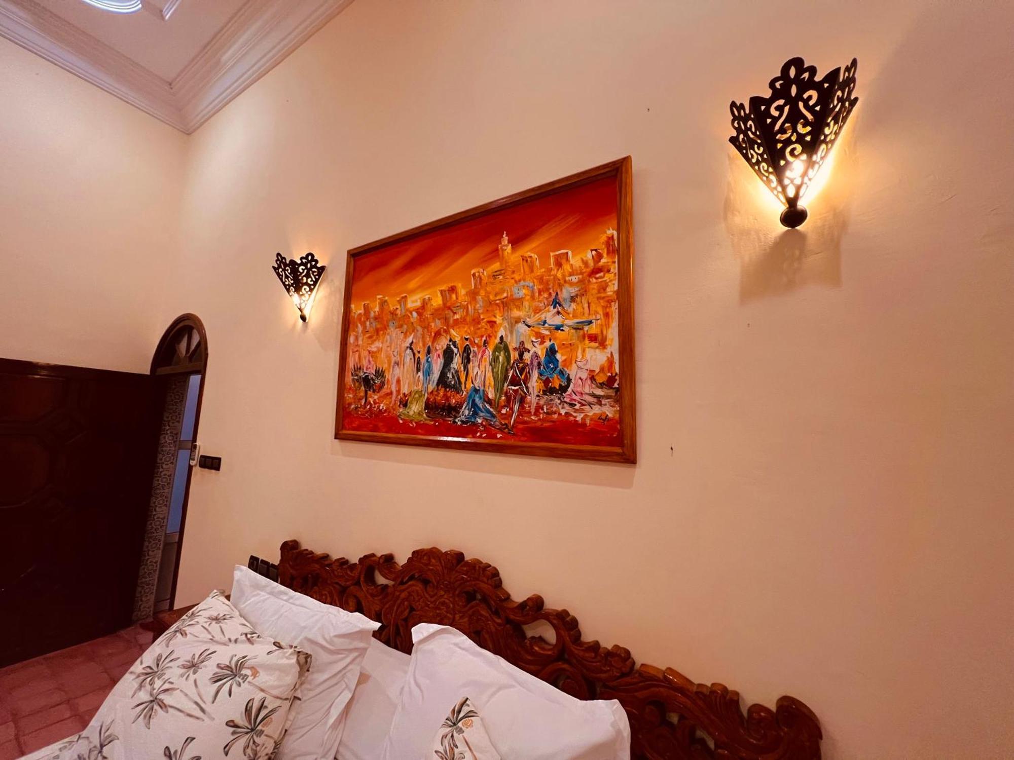 Riad Le Petit Jardin Zagora Esterno foto