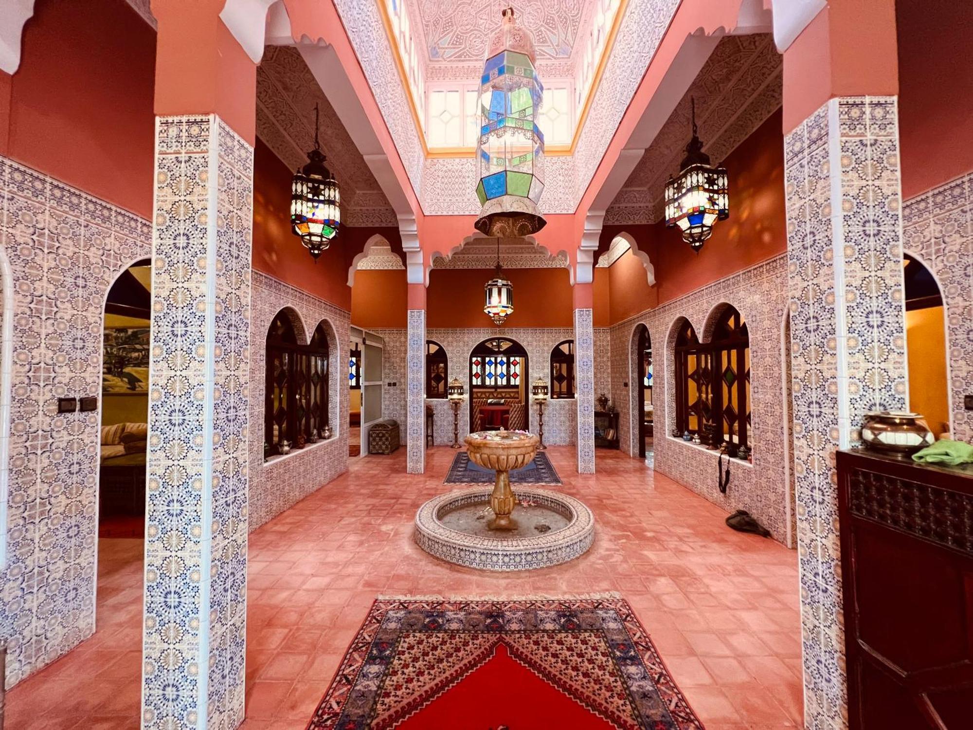 Riad Le Petit Jardin Zagora Esterno foto