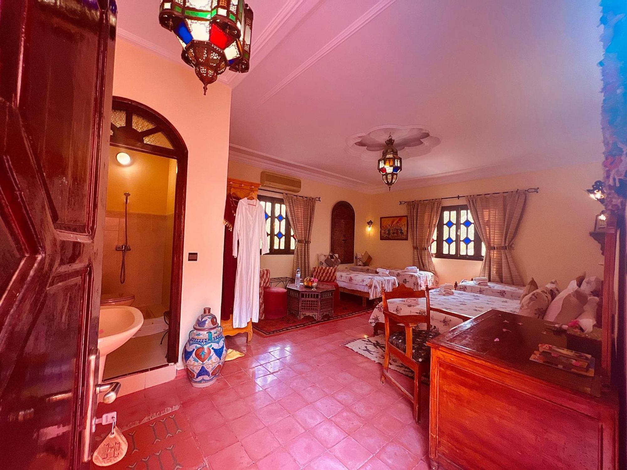 Riad Le Petit Jardin Zagora Esterno foto