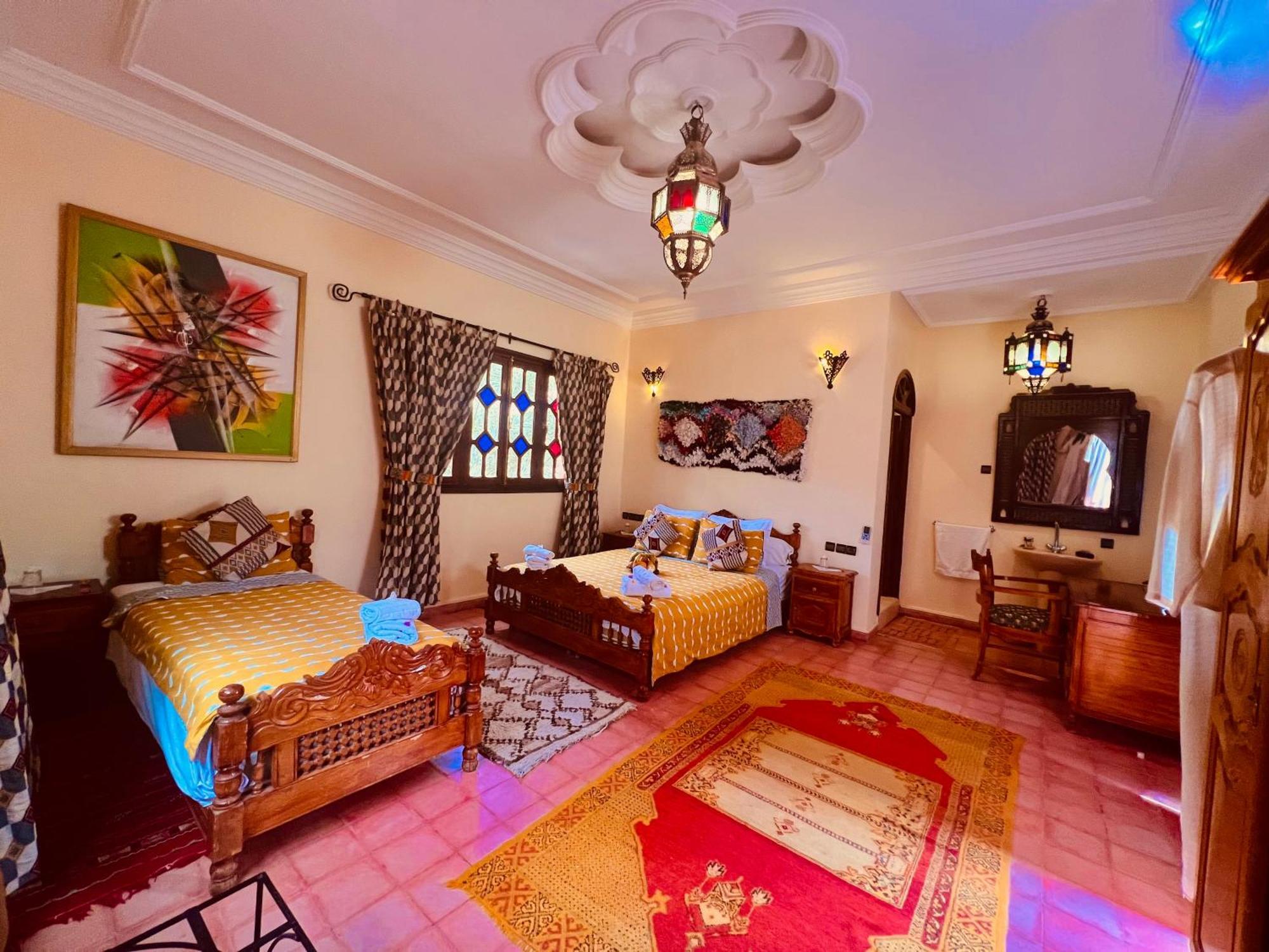 Riad Le Petit Jardin Zagora Esterno foto