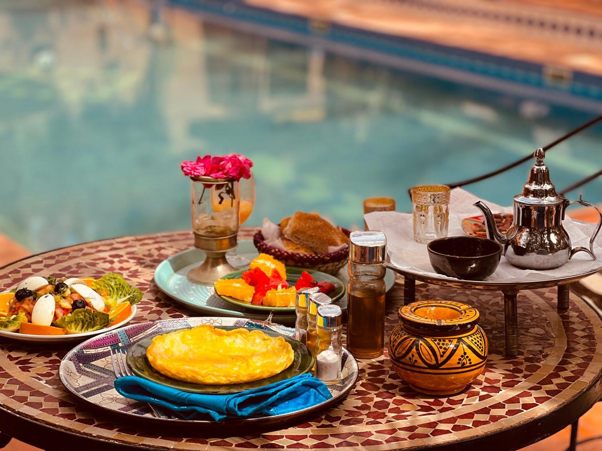 Riad Le Petit Jardin Zagora Esterno foto